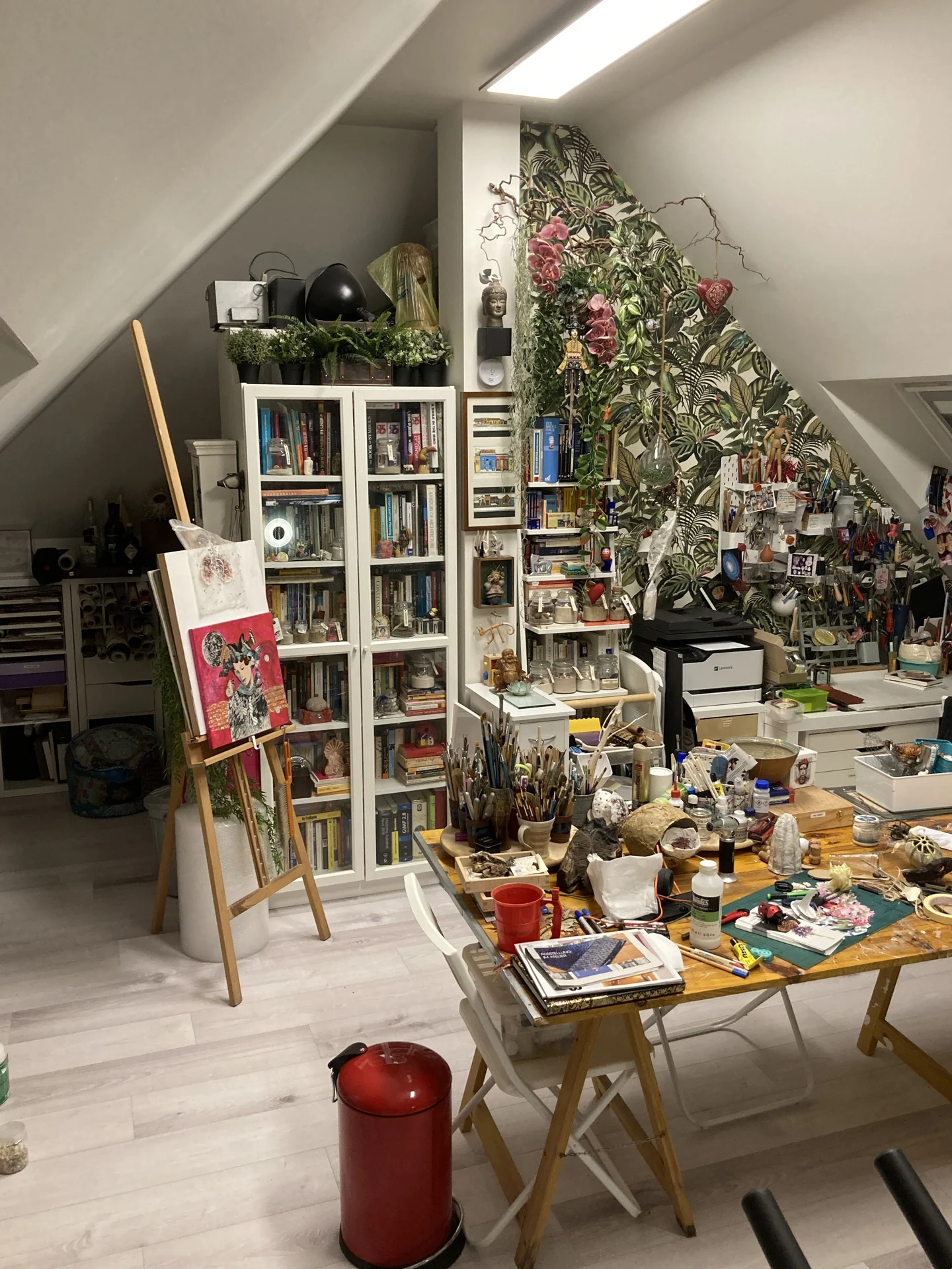 Alexandra’s studio in Hanau